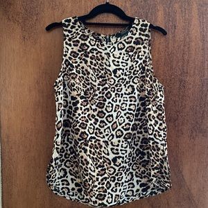 Forever 21 Animal Print Blouse